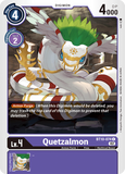 Quetzalmon BT10-074 C Xros Encounter Digimon TCG - guardiangamingtcgs