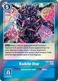 Foil Raddle Star BT6-098 R Double Diamond Digimon TCG - guardiangamingtcgs