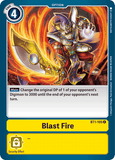 Blast Fire BT1-105 C Release Special Booster Digimon TCG - guardiangamingtcgs