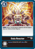 Gaia Reactor EX4-069 U Alternative Being Booster Digimon TCG - guardiangamingtcgs