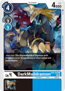 DarkMaildramon EX4-042 U Alternative Being Booster Digimon TCG - guardiangamingtcgs