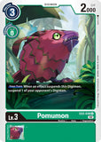 Pomumon EX3-038 U Draconic Roar Digimon TCG - guardiangamingtcgs