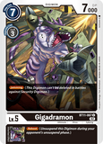 Gigadramon BT11-067 U Dimensional Phase Digimon TCG - guardiangamingtcgs