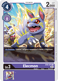 Elecmon BT6-070 C Double Diamond Digimon TCG - guardiangamingtcgs