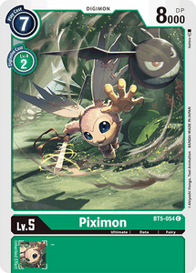 Piximon BT5-054 C Battle of Omni Digimon TCG - guardiangamingtcgs