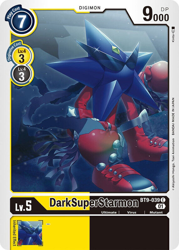 DarkSuperStarmon BT9-039 C X Record Digimon TCG - guardiangamingtcgs