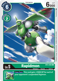 Rapidmon BT3-052 C Release Special Booster Digimon TCG - guardiangamingtcgs