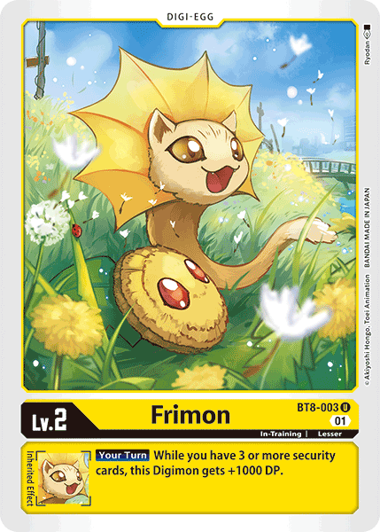 Frimon BT8-003 U New Awakening Digimon TCG - guardiangamingtcgs