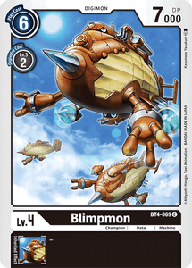 Blimpmon BT4-069 C Great Legend Digimon TCG - guardiangamingtcgs