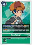 Ren Tobari BT12-093 U Across Time Digimon TCG - guardiangamingtcgs