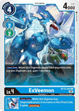 ExVeemon BT12-022 U Across Time Digimon TCG - guardiangamingtcgs