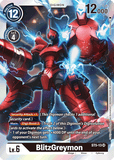 Foil BlitzGreymon ST5-13 SR Starter Deck 05: Machine Black Digimon TCG - guardiangamingtcgs