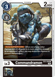 Commandramon EX3-046 C Draconic Roar Digimon TCG - guardiangamingtcgs