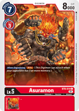 Asuramon BT6-014 C Double Diamond Digimon TCG - guardiangamingtcgs