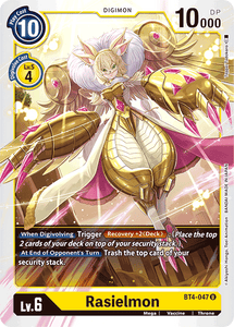 Rasielmon BT4-047 U Great Legend Digimon TCG - guardiangamingtcgs