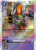 Foil Rebellimon BT6-077 R Double Diamond Digimon TCG - guardiangamingtcgs