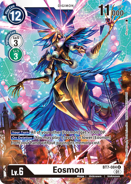 Eosmon BT7-084 U Next Adventure Digimon TCG - guardiangamingtcgs