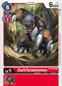 DarkTyrannomon BT1-019 C Release Special Booster Digimon TCG - guardiangamingtcgs