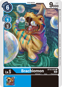 Brachiomon BT10-022 C Xros Encounter Digimon TCG - guardiangamingtcgs