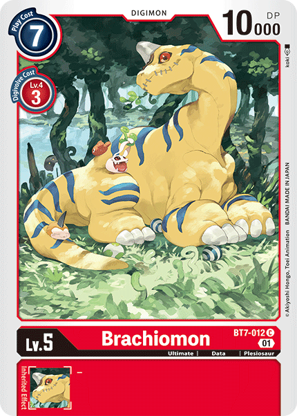 Brachiomon BT7-012 C Next Adventure Digimon TCG - guardiangamingtcgs