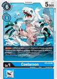 Coelamon BT5-026 C Battle of Omni Digimon TCG - guardiangamingtcgs