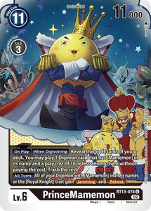 PrinceMamemon BT13-074 U Versus Royal Knights Digimon TCG - guardiangamingtcgs