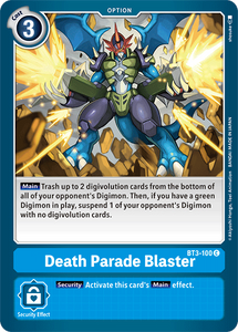 Death Parade Blaster BT3-100 C Release Special Booster Digimon TCG - guardiangamingtcgs