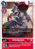 Foil Grizzlymon BT11-010 C Dimensional Phase Digimon TCG - guardiangamingtcgs