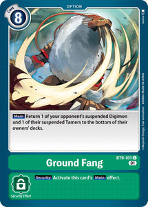 Ground Fang BT9-101 C X Record Digimon TCG - guardiangamingtcgs