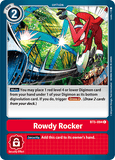 Rowdy Rocker BT5-094 C Battle of Omni Digimon TCG - guardiangamingtcgs