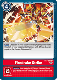 Firedrake Strike BT7-093 U Next Adventure Digimon TCG - guardiangamingtcgs