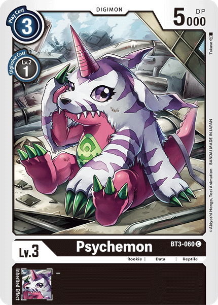 Psychemon BT3-060 C Release Special Booster Digimon TCG - guardiangamingtcgs