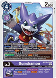 Gumdramon BT12-074 U Across Time Digimon TCG - guardiangamingtcgs