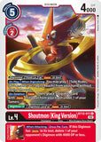 Shoutmon (King Version) BT12-011 U Across Time Digimon TCG - guardiangamingtcgs