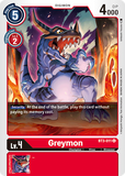 Greymon - BT3-011 U Release Special Booster Digimon TCG - guardiangamingtcgs