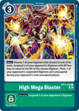 Foil High Mega Blaster BT11-102 C Dimensional Phase Digimon TCG - guardiangamingtcgs