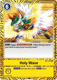 Foil Holy Wave (2nd Anniversary Card Set) BT1-107 C Release Special Booster Digimon TCG - guardiangamingtcgs