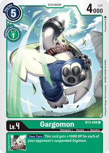 Gargomon BT3-048 C Release Special Booster Digimon TCG - guardiangamingtcgs