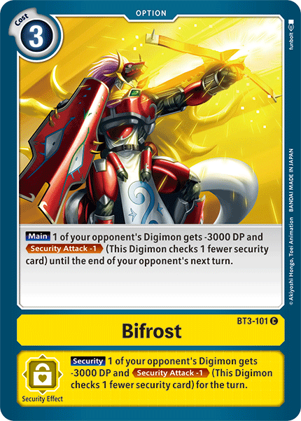 Bifrost BT3-101 C Release Special Booster Digimon TCG - guardiangamingtcgs