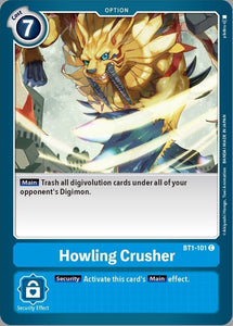 Howling Crusher BT1-101 C Release Special Booster Digimon TCG - guardiangamingtcgs