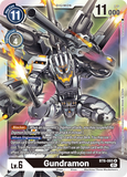 Foil Gundramon BT6-065 R Double Diamond Digimon TCG - guardiangamingtcgs