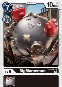 BigMamemon BT6-063 C Double Diamond Digimon TCG - guardiangamingtcgs