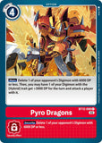 Pyro Dragons BT12-099 C Across Time Digimon TCG - guardiangamingtcgs