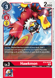 Hawkmon BT8-009 U New Awakening Digimon TCG - guardiangamingtcgs