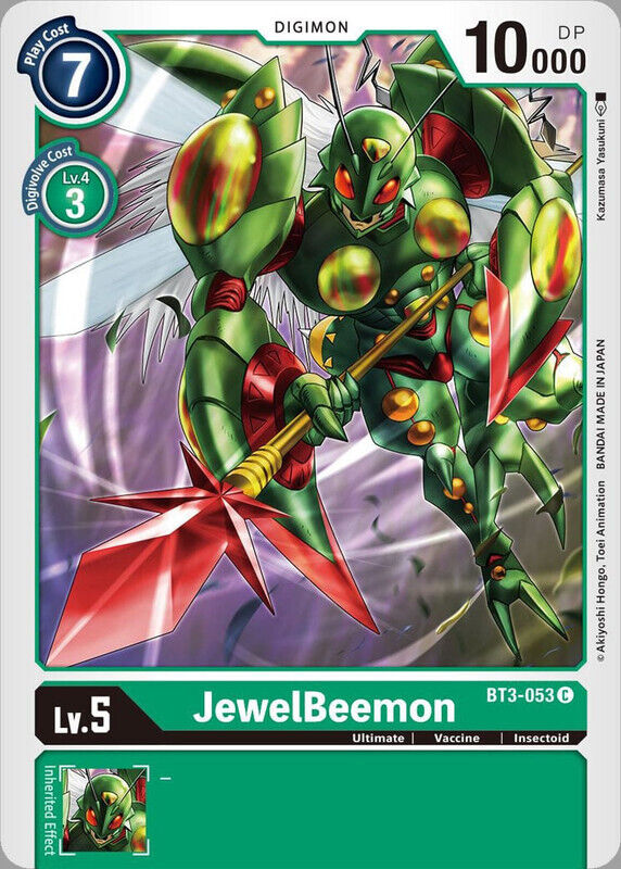 JewelBeemon BT3-053 C Release Special Booster Digimon TCG - guardiangamingtcgs