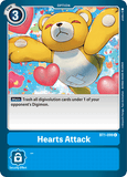 Hearts Attack BT1-099 C Release Special Booster Digimon TCG - guardiangamingtcgs