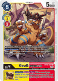 GeoGreymon BT12-038 C Across Time Digimon TCG - guardiangamingtcgs