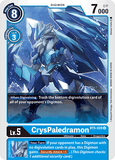 CrysPaledramon BT5-028 U Battle of Omni Digimon TCG - guardiangamingtcgs