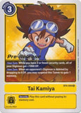 Tai Kamiya BT4-094 R Great Legend Pre-Release Cards Digimon TCG - guardiangamingtcgs