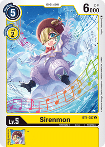 Sirenmon BT1-057 U Release Special Booster Digimon TCG - guardiangamingtcgs